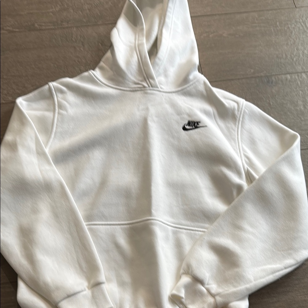 Nike White Kids Hoodie